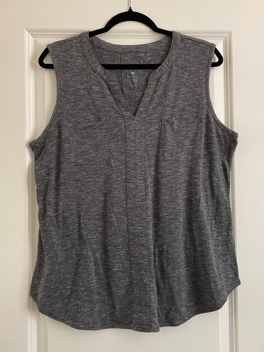 Sonoma Gray Sleeveless V-Neck Tank